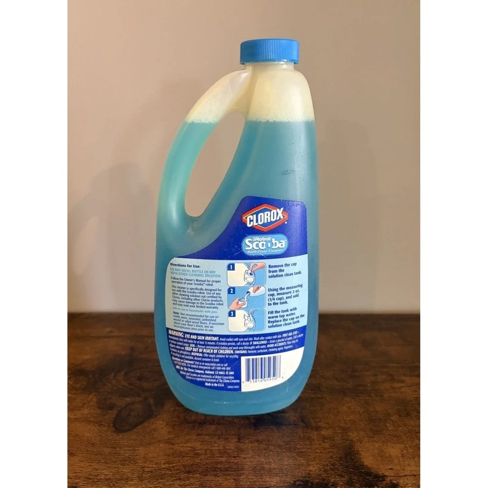 Clorox iRobot Scooba Hard Floor Cleaner Hardwood Cleaning 32 Oz Sealed